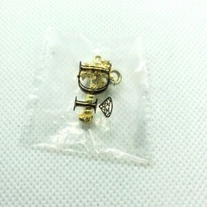 NIB Diamonds International Gold Palm Tree Charm